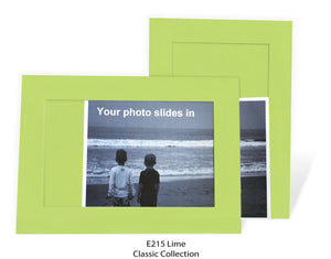 Lime #E215-Photo note cards-Plymouth Cards