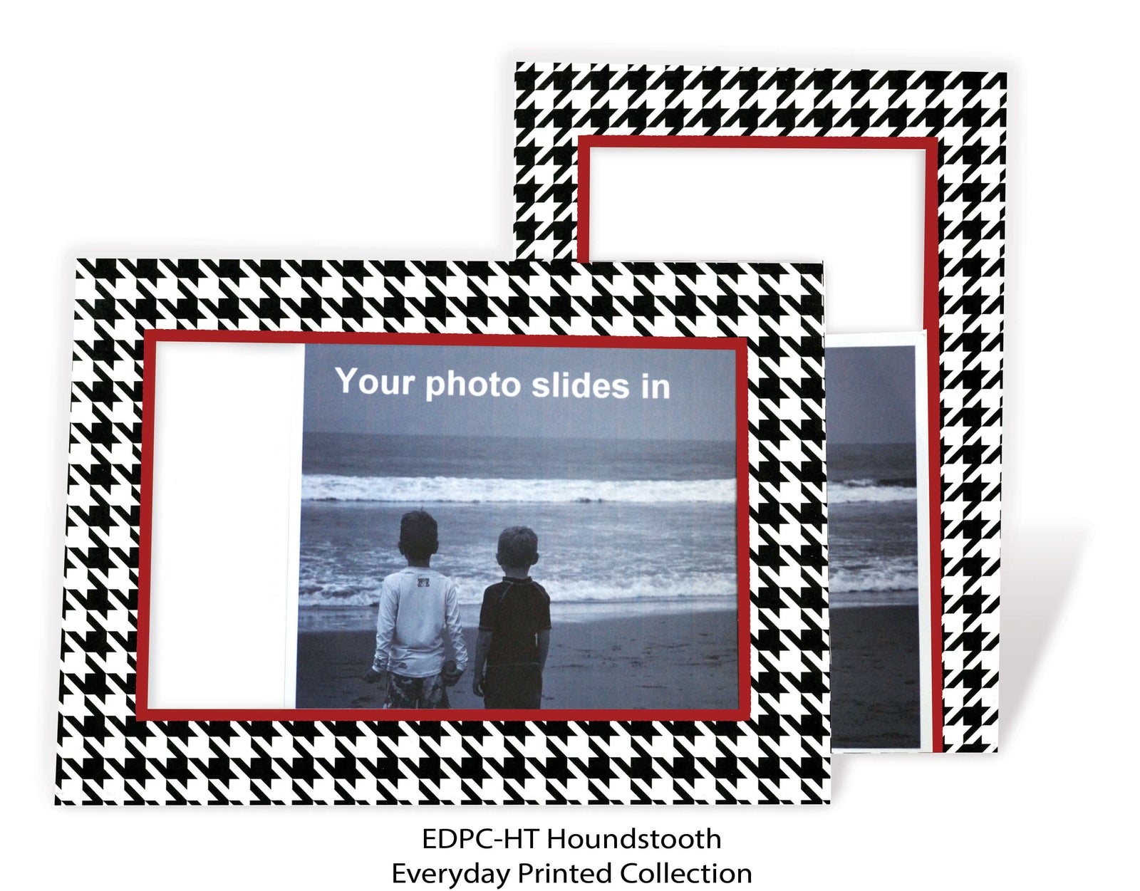 Houndstooth #EDPC-HT-Photo note cards-Plymouth Cards