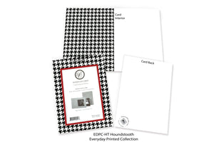 Houndstooth #EDPC-HT-Photo note cards-Plymouth Cards