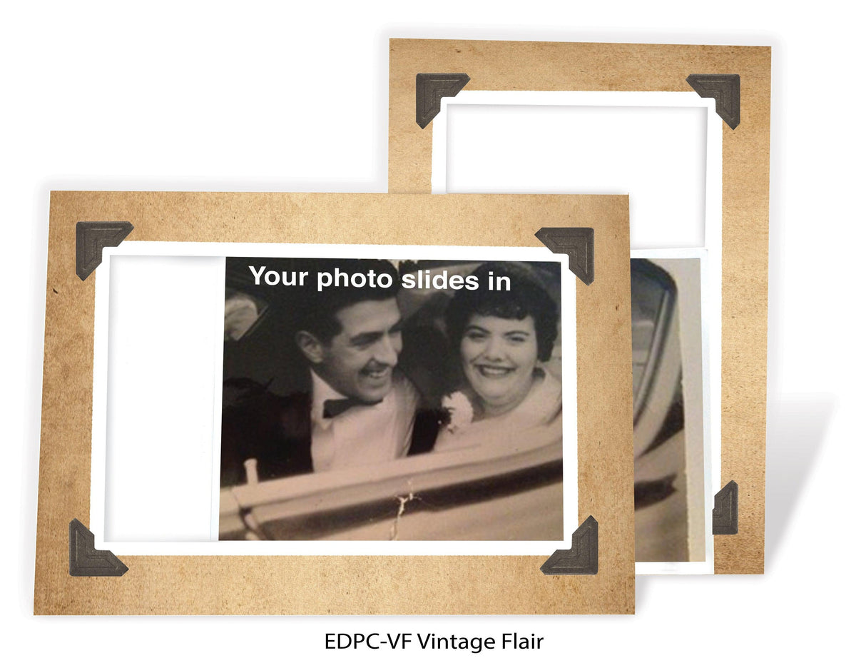 Vintage Flair #EDPC-VF-Photo note cards-Plymouth Cards