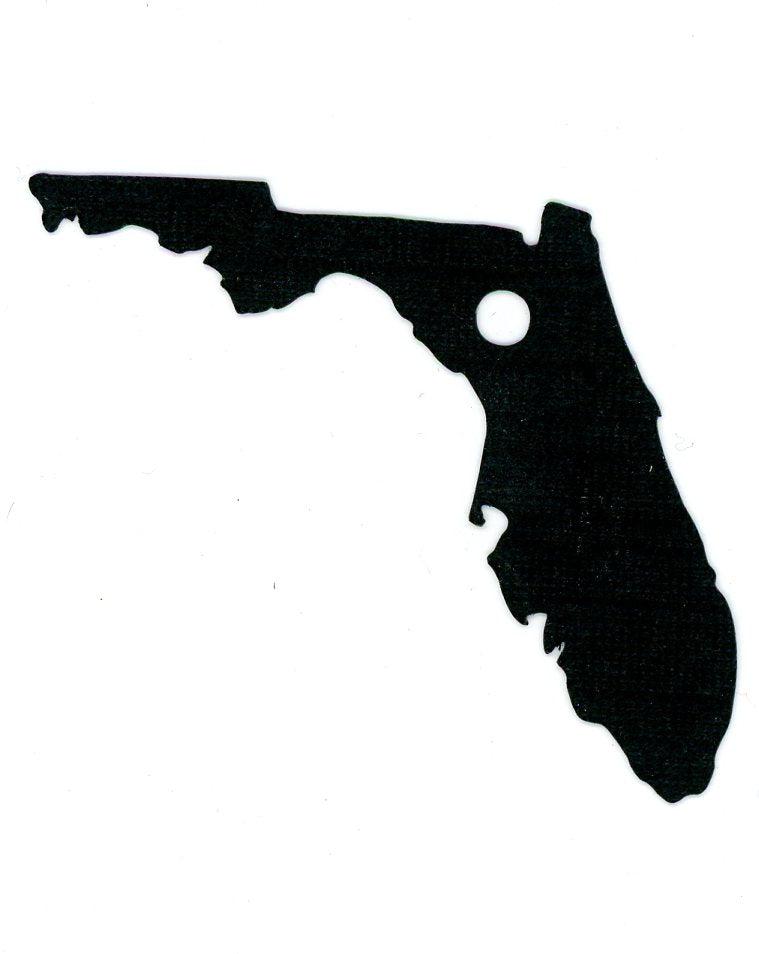 Florida State Shape Gift Tag-Gift Tags-Plymouth Cards