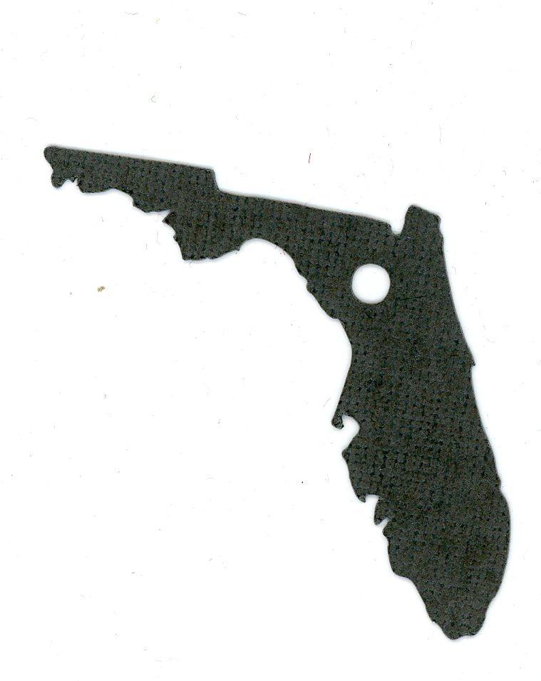 Gunshine Florida State Gun Shape Sticker Decal Vinyl FL Sunshine - Foto 5