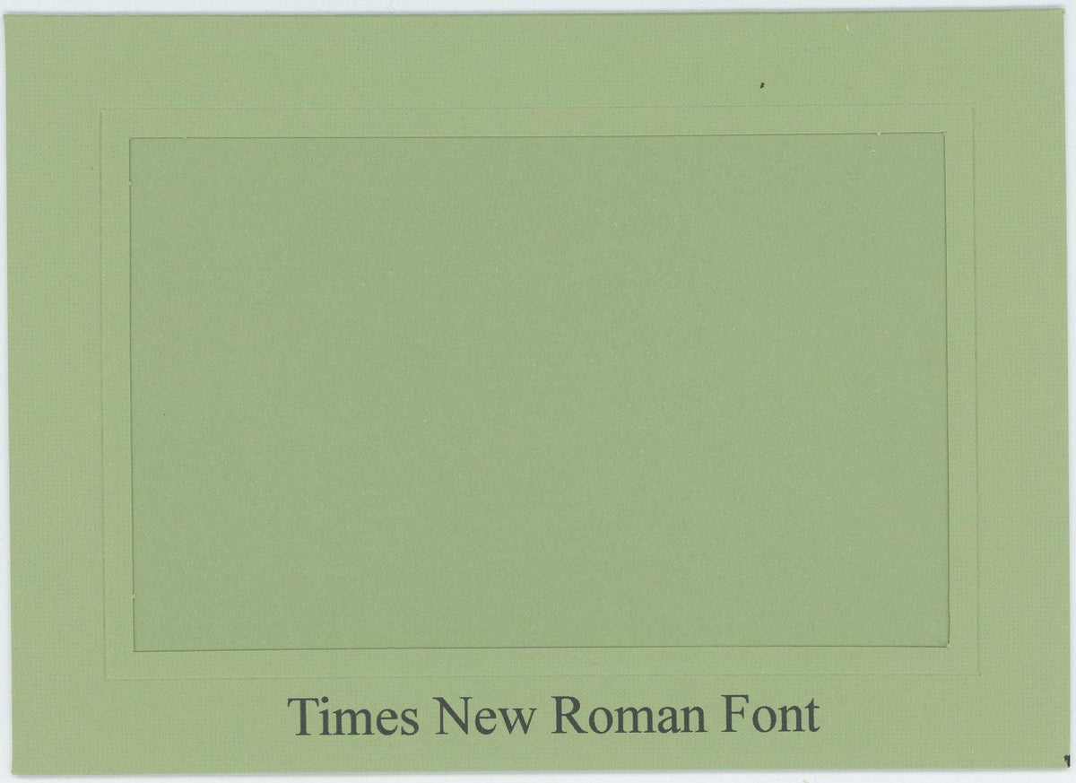 Custom Printing - Exterior Front Border-Photo note cards-Plymouth Cards