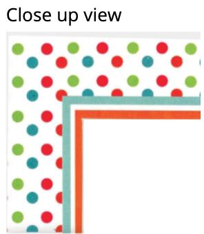 Festive Fun Dots-Photo note cards-Plymouth Cards