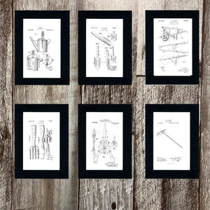Garden Patents 6 card set-Greeting Card-Plymouth Cards