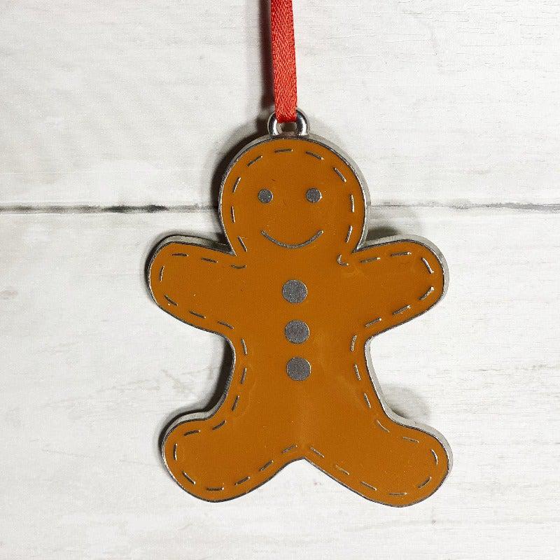 Gingerbread Man Ornament-Plymouth Cards