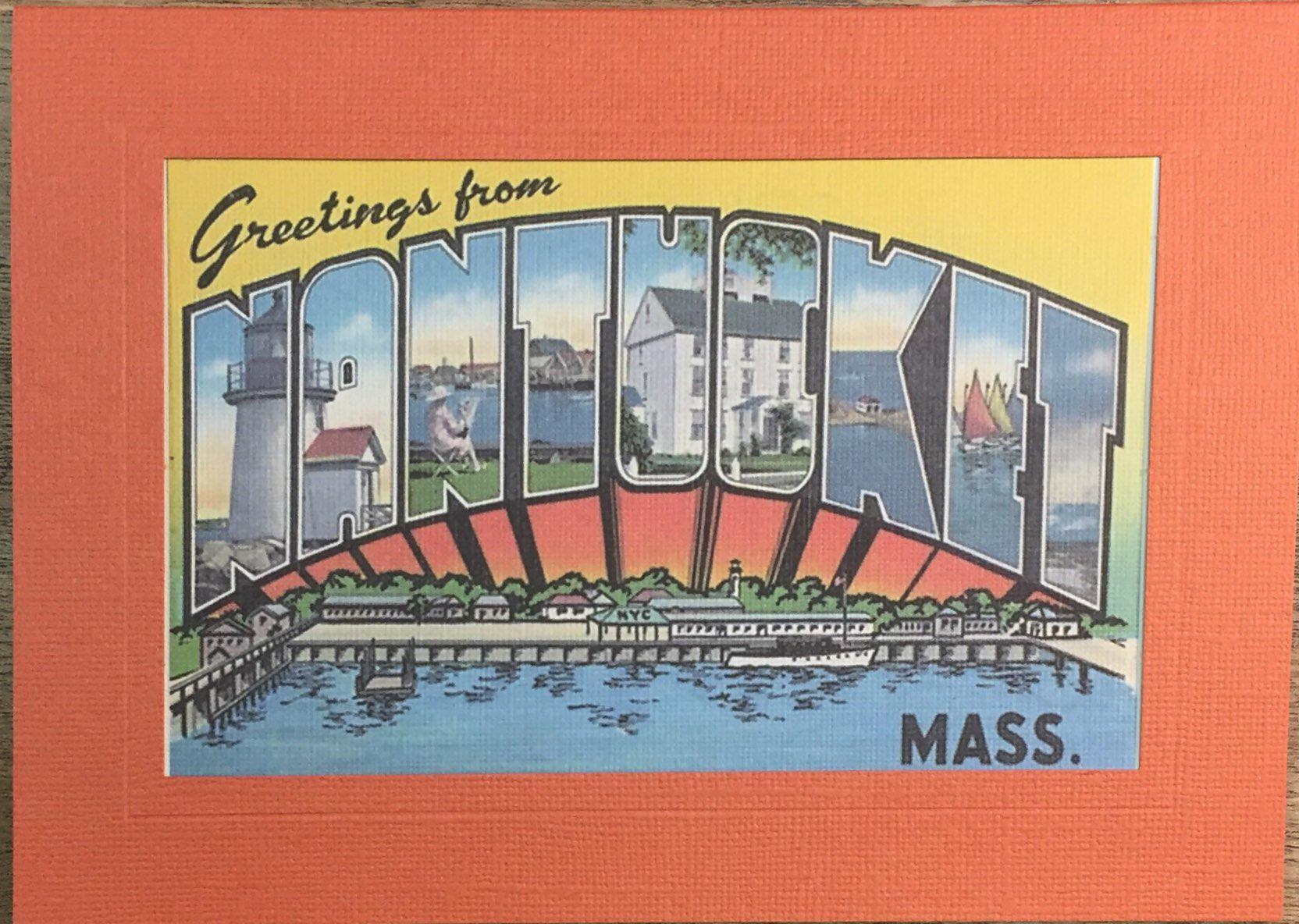 Greetings from Nantucket-Greetings from the Past-Plymouth Cards