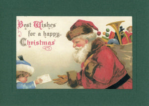 Best Wishes for a Happy Christmas-Greetings from the Past-Plymouth Cards