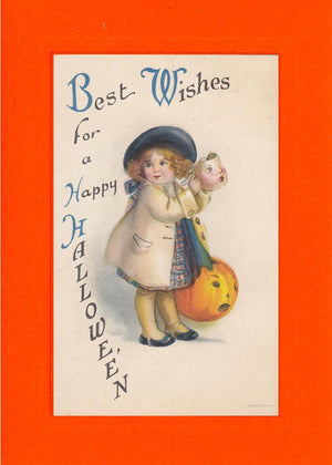 Best Wishes for a Happy Hallowe'en-Greetings from the Past-Plymouth Cards