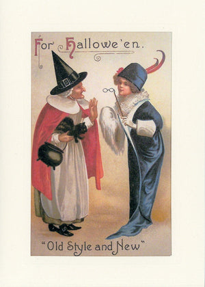 For Hallowe'en-Greetings from the Past-Plymouth Cards