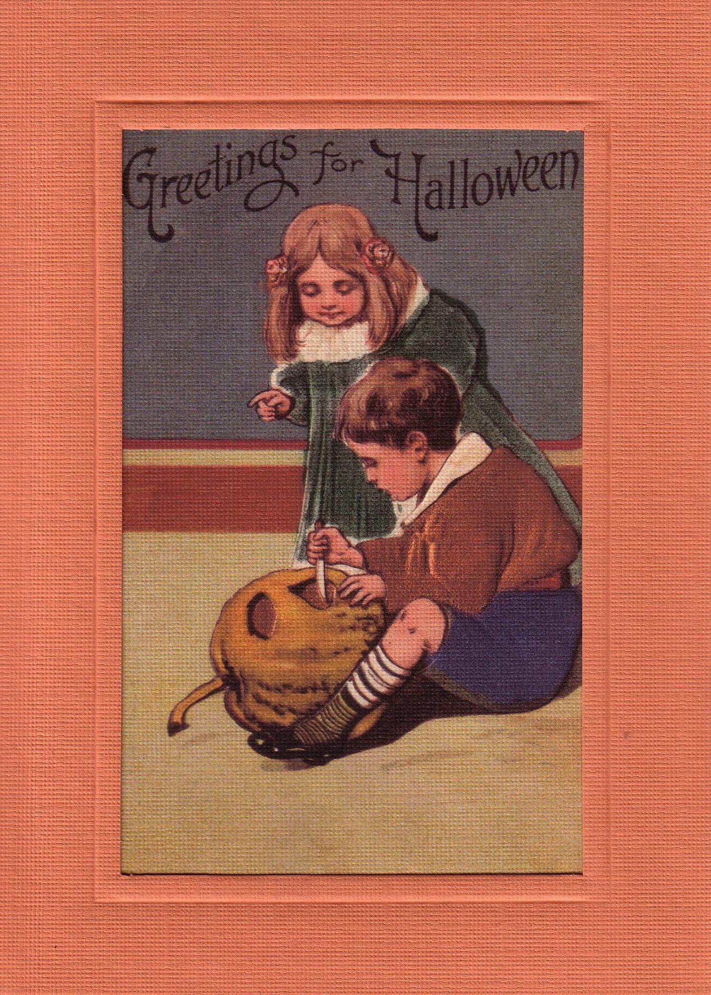 Greetings for Halloween-Greetings from the Past-Plymouth Cards