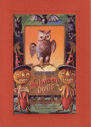 Halloween Don'ts-Greetings from the Past-Plymouth Cards