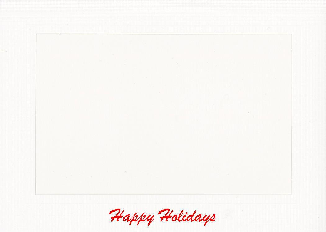 Happy Holidays-Photo note cards-Plymouth Cards