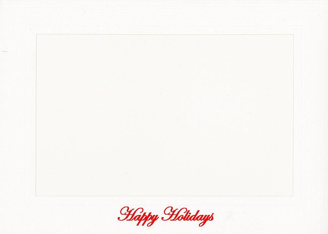 Happy Holidays-Photo note cards-Plymouth Cards