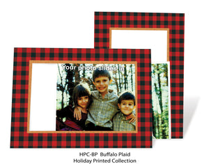 Buffalo Plaid - Red-Photo note cards-Plymouth Cards