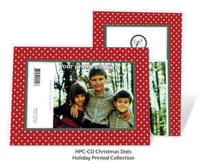 Christmas Dots-Photo note cards-Plymouth Cards