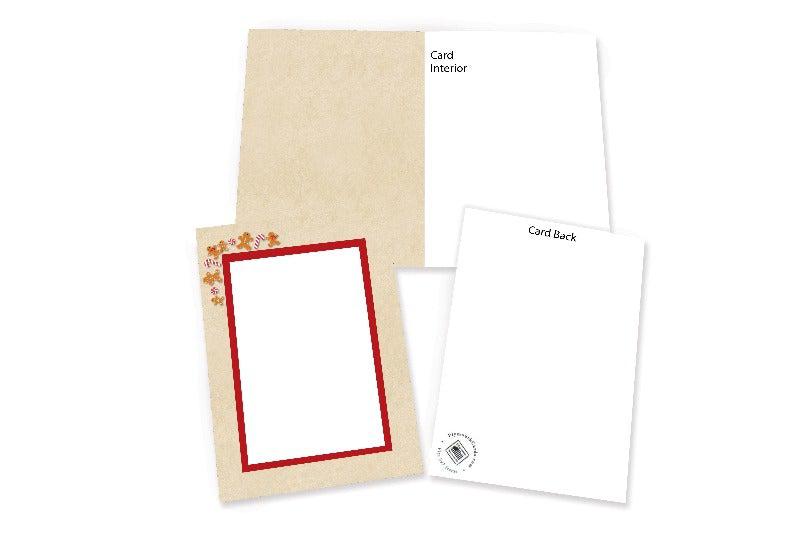 Gingerbread Men-Photo note cards-Plymouth Cards