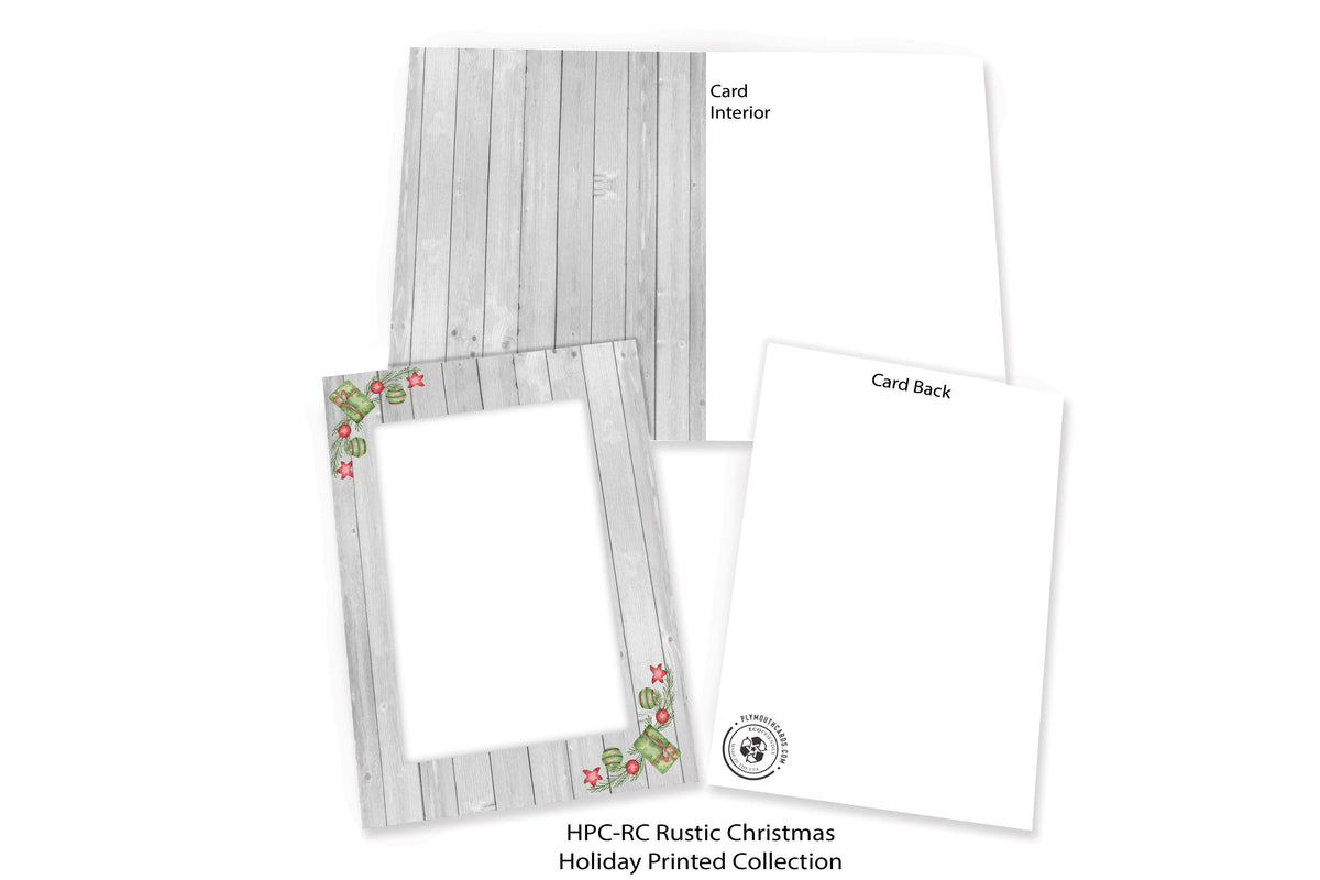 Rustic Holidays-Photo note cards-Plymouth Cards