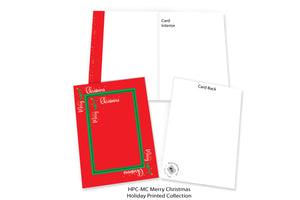 Merry Christmas-Photo note cards-Plymouth Cards