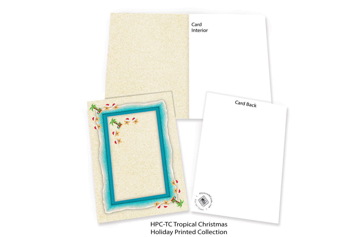 Tropical Christmas-Photo note cards-Plymouth Cards