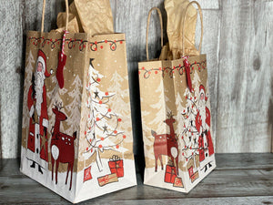 Gift Bag & Tag - Santa-Bags-Plymouth Cards