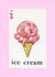 I is for Ice Cream-Alphabet Soup-Plymouth Cards