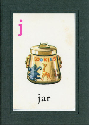 J is for Jar-Alphabet Soup-Plymouth Cards