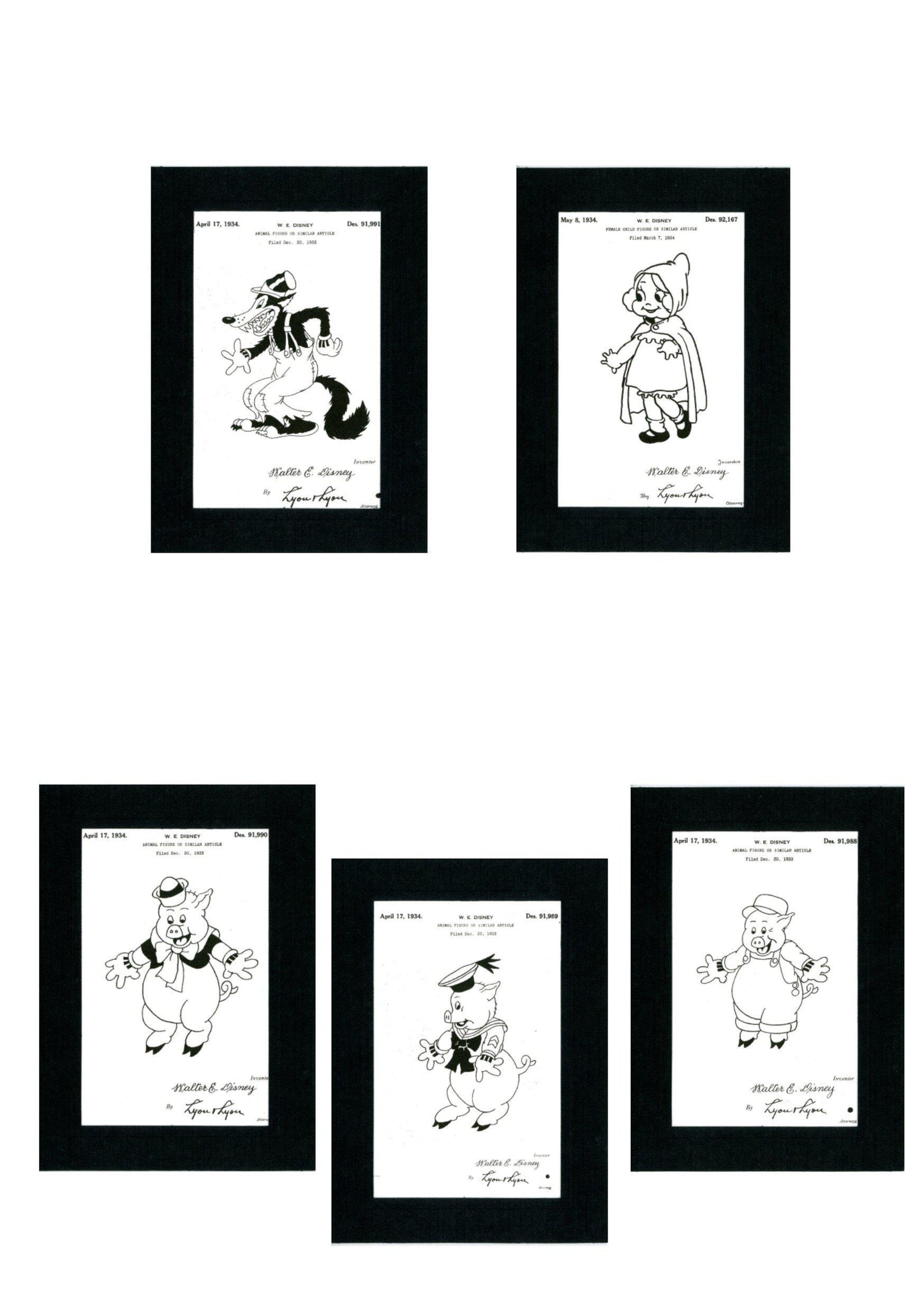 Little Red Riding Hood 5 card set-Greeting Card-Plymouth Cards