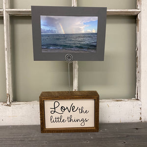Tabletop card/photo holders-Plymouth Cards