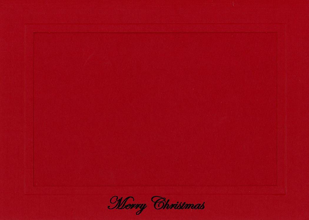 Merry Christmas - Ink printed-Photo note cards-Plymouth Cards