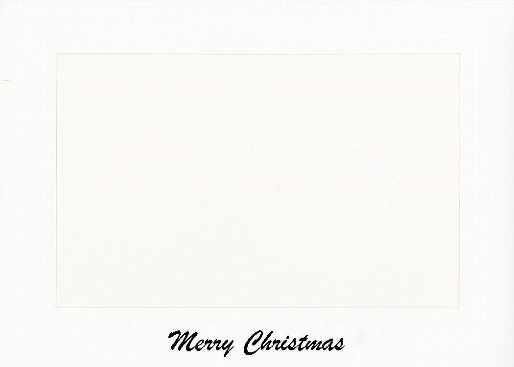 Merry Christmas - Ink printed-Photo note cards-Plymouth Cards