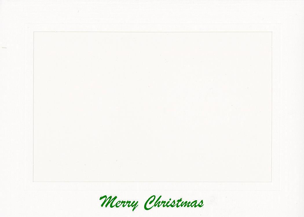 Merry Christmas - Ink printed-Photo note cards-Plymouth Cards