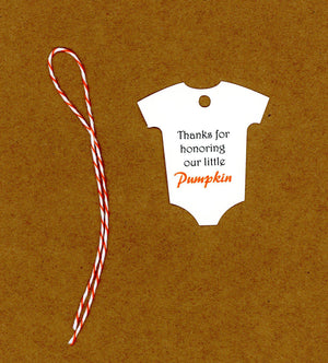 Baby Onesie - "Little Pumpkin"-Gift Tags-Plymouth Cards