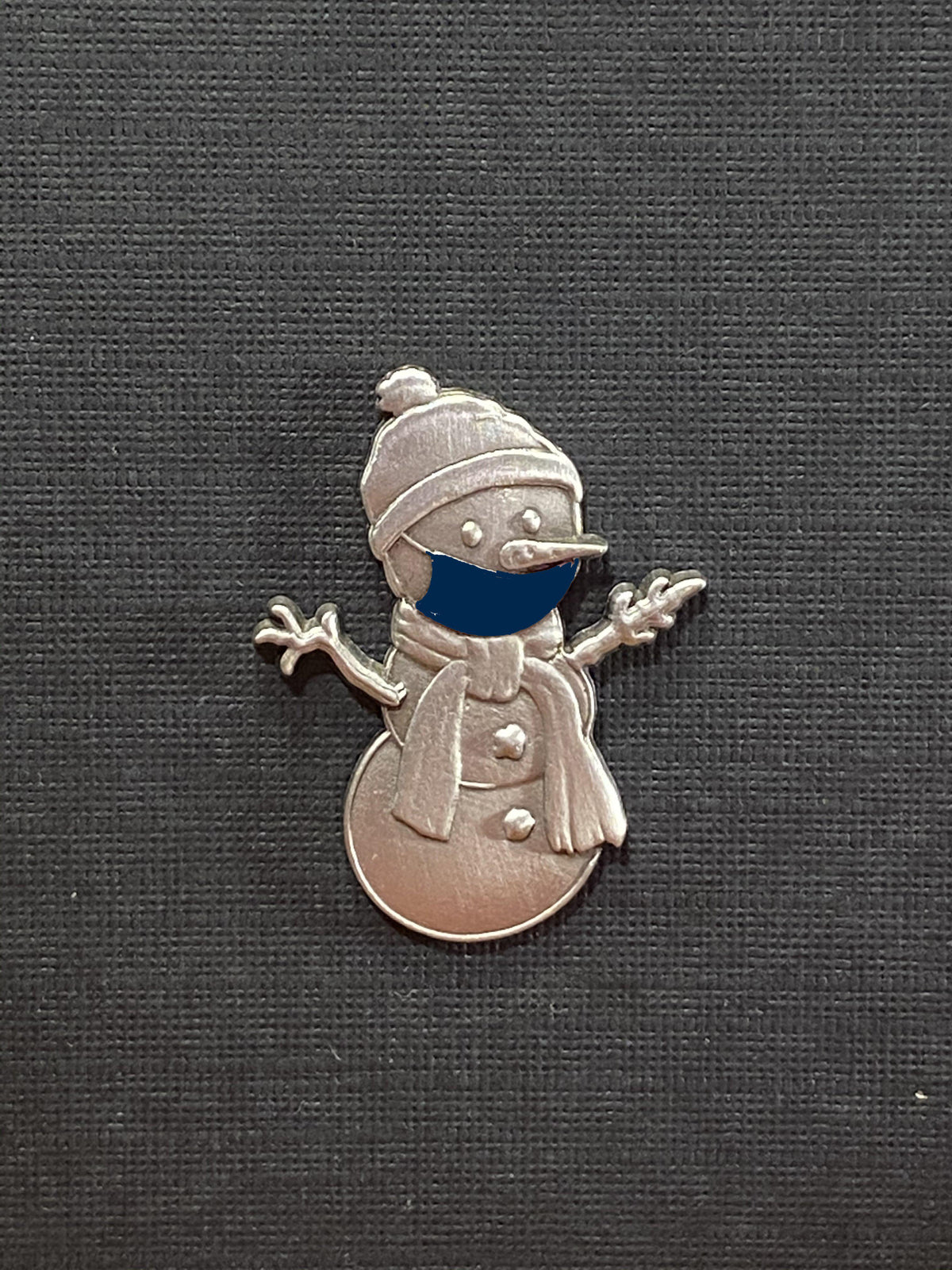 Clarence the Snowman - Masked Pin-Plymouth Cards