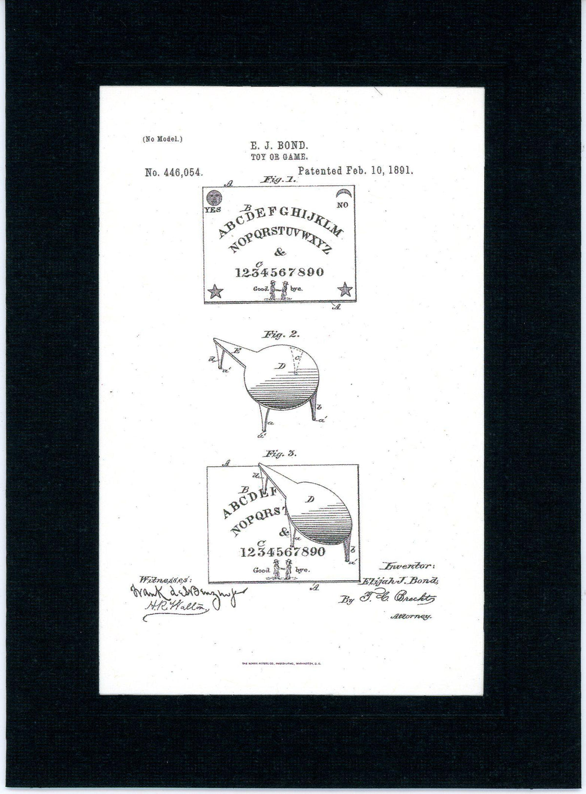 Ouija board-Greeting Card-Plymouth Cards