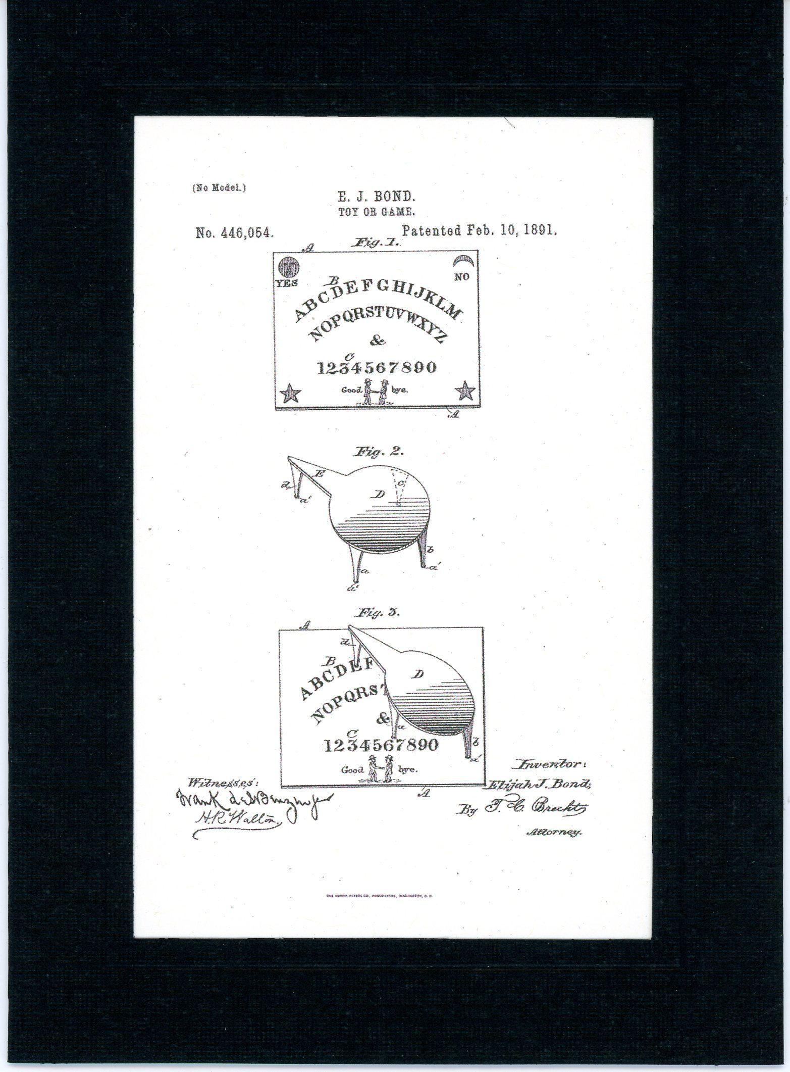 Ouija board-Greeting Card-Plymouth Cards