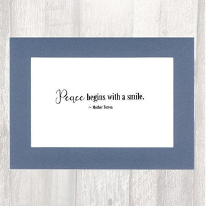 Peace card-Greetings from the Past-Plymouth Cards