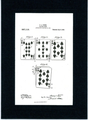Playing Cards 1909-Greeting Card-Plymouth Cards