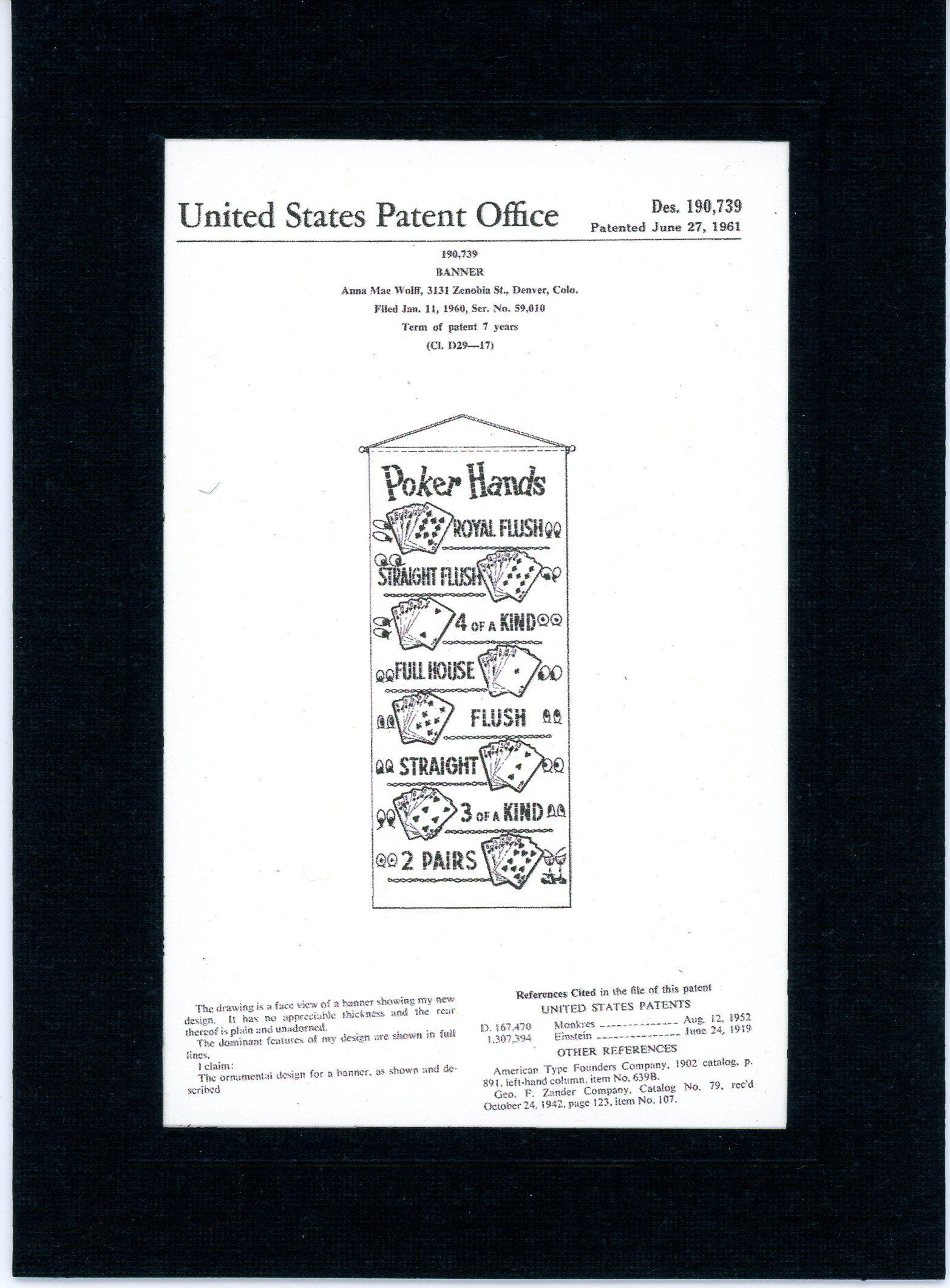 Playing Cards banner 1961-Greeting Card-Plymouth Cards