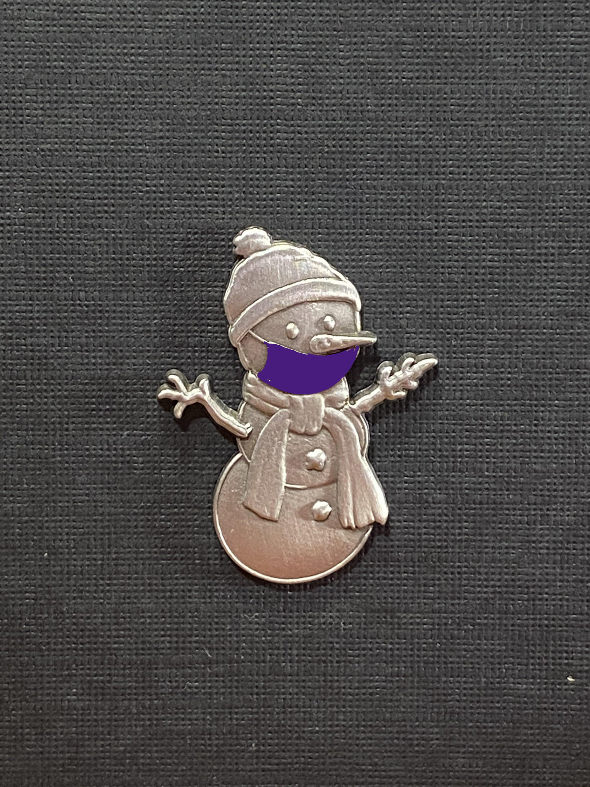 Clarence the Snowman - Masked Pin-Plymouth Cards