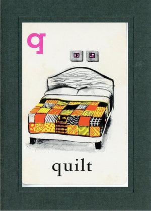 Q is for Quilt-Alphabet Soup-Plymouth Cards