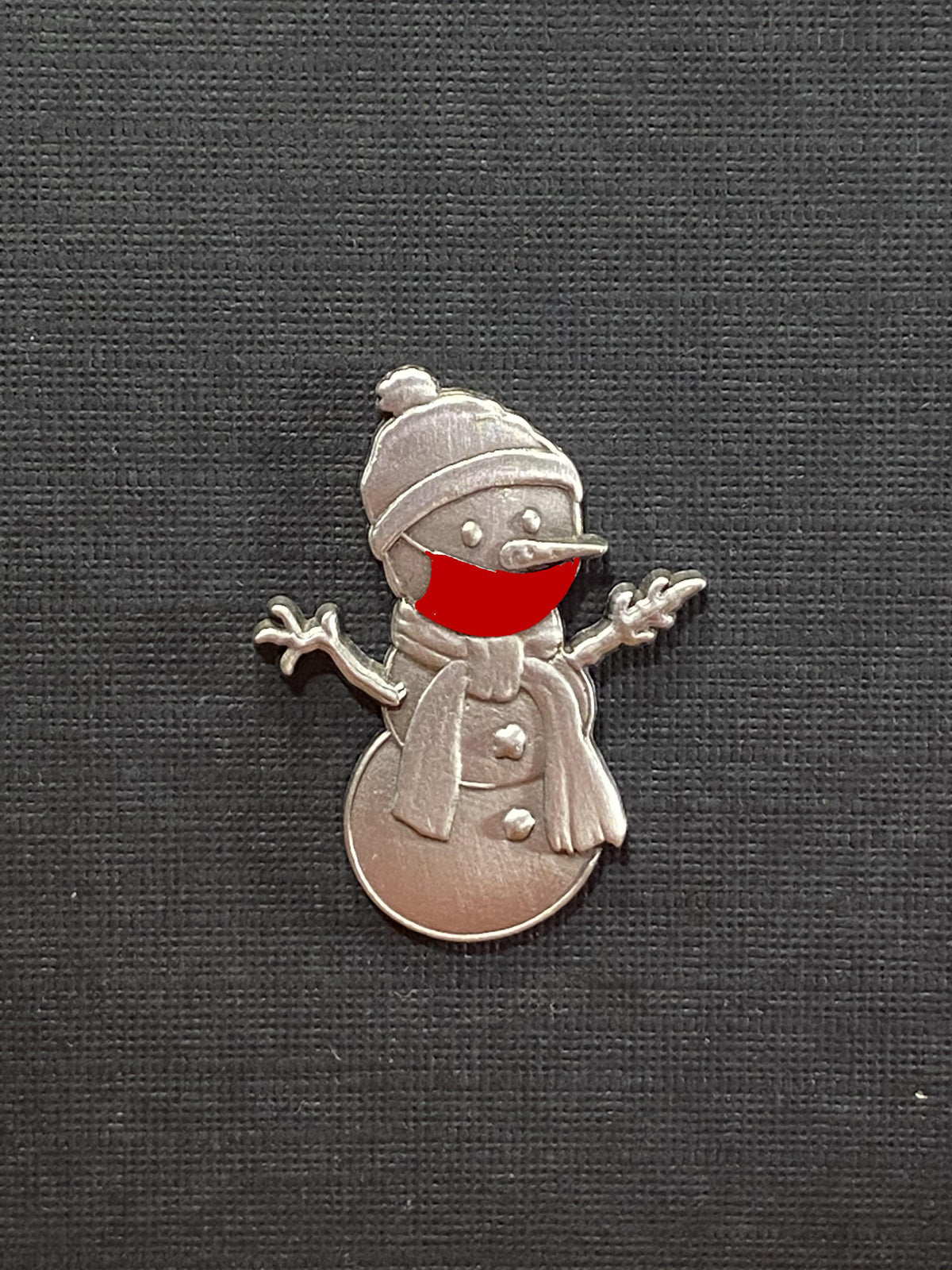 Clarence the Snowman - Masked Pin-Plymouth Cards