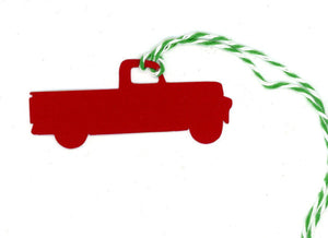 Red Truck-Gift Tags-Plymouth Cards