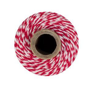 Red Solid Baker's Twine - 4-ply thin cotton twine