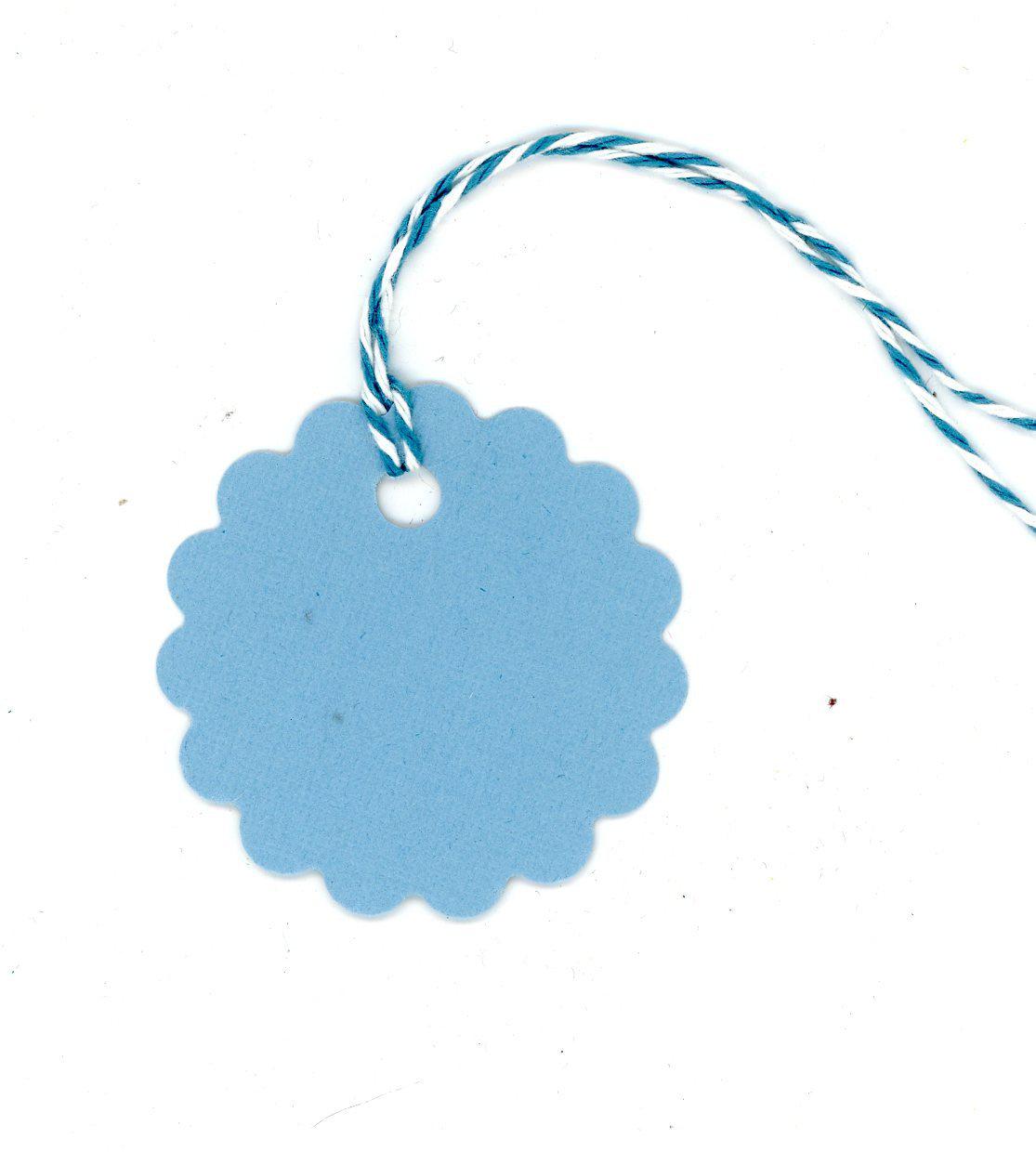 Scallop gift tags-Gift Tags-Plymouth Cards