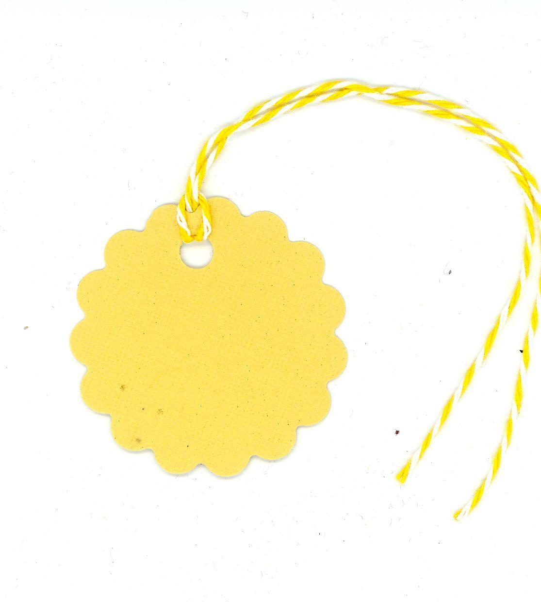 Scallop gift tags-Gift Tags-Plymouth Cards