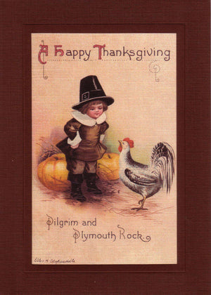 Thanksgiving "Greetings from the Past" Sampler-Greetings from the Past-Plymouth Cards