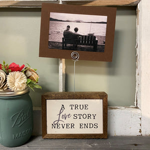 Tabletop card/photo holders-Plymouth Cards