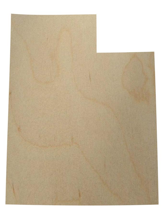 Utah State Shape Gift Tag-Gift Tags-Plymouth Cards