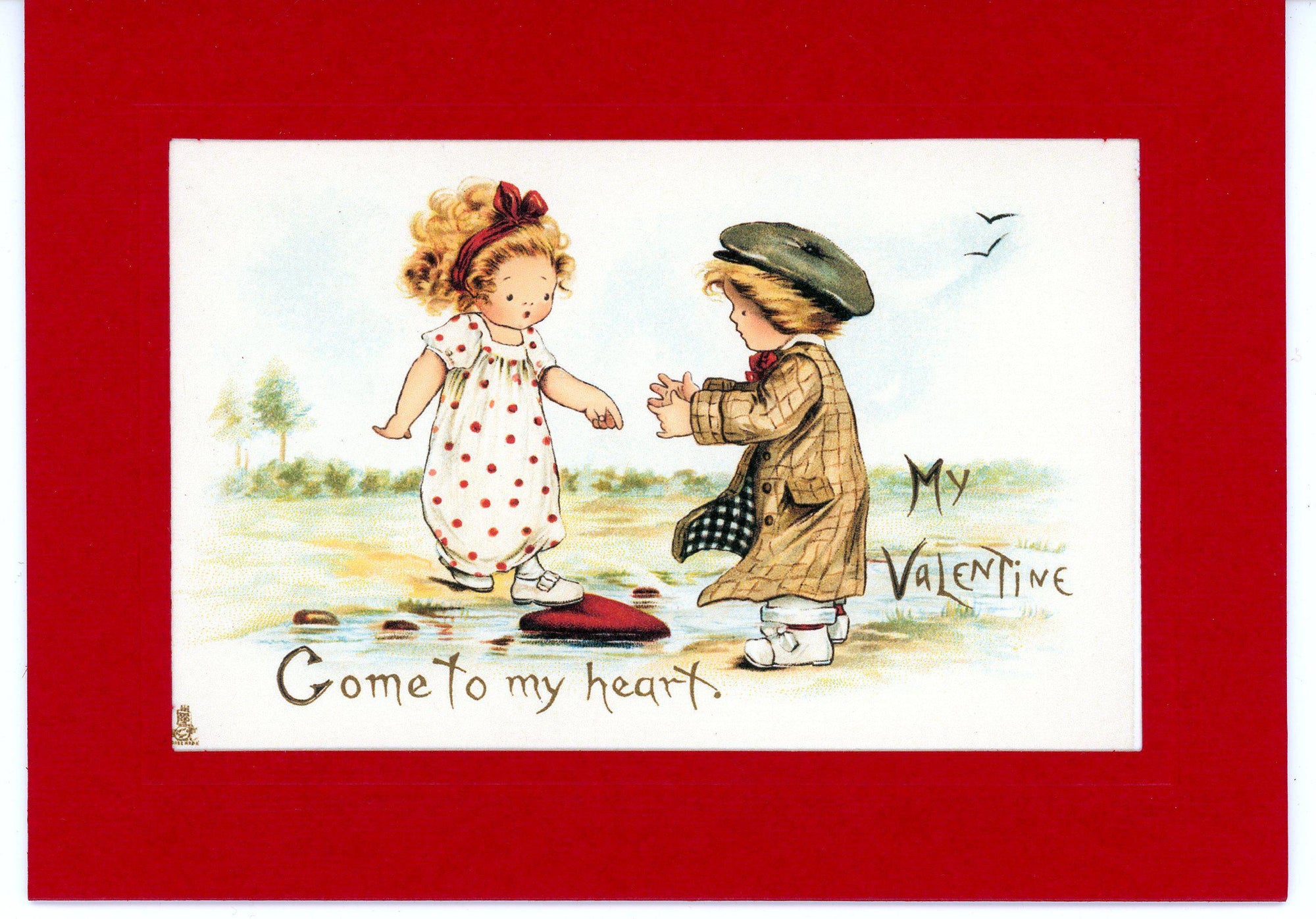 Come to My Heart-Greetings from the Past-Plymouth Cards
